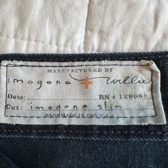Imogene + Willie Imogene Slim Jeans Dark Wash Size 29 Made in USA - Picture 4 of 9